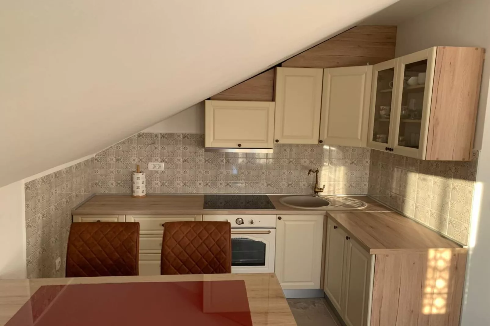 Apartment Bordoa de Macura with Bay View-Esszimmer