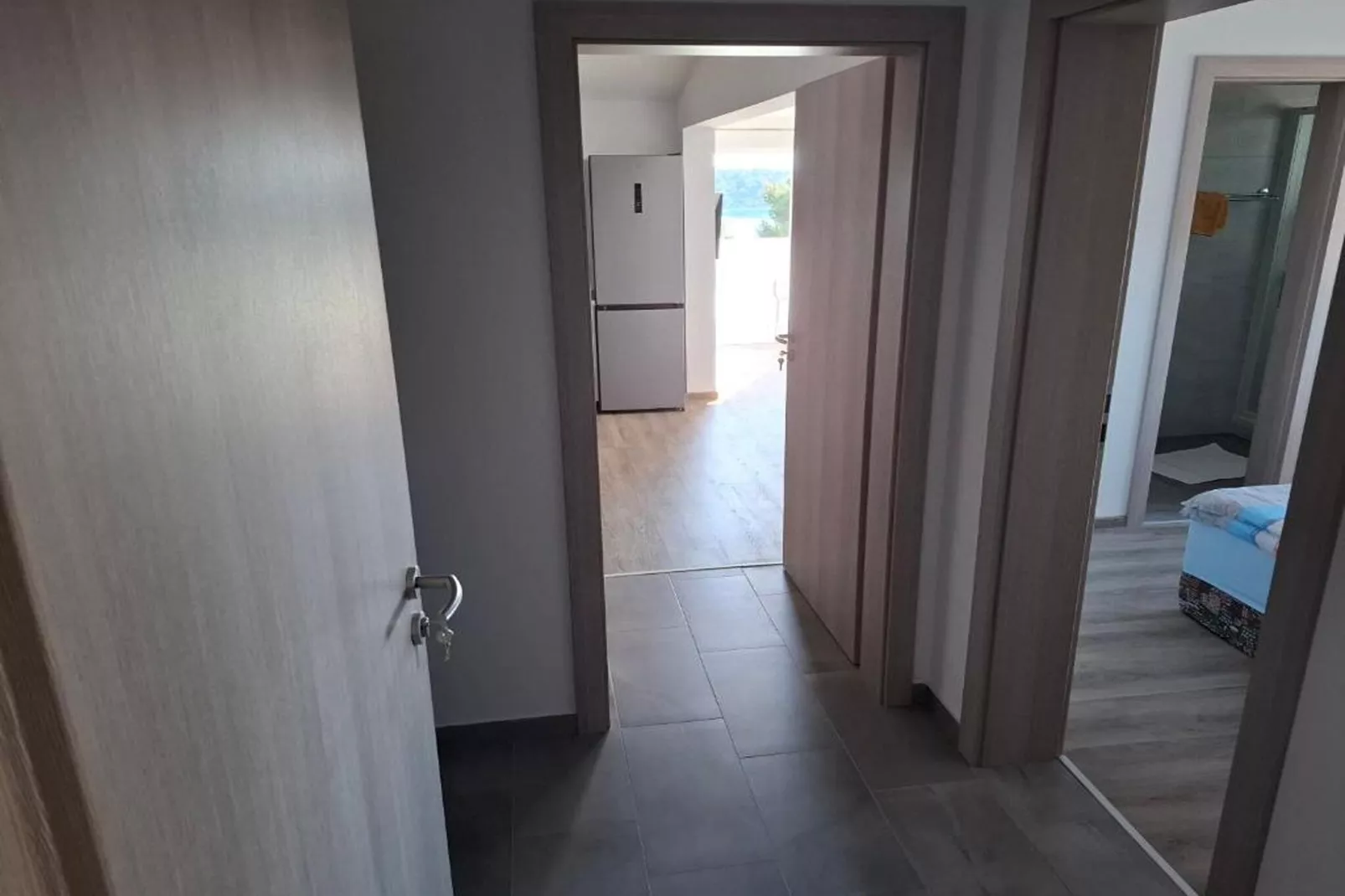 Rab Diving Mirko - Two Bedroom Apartment with Sea View (5A)-Schlafzimmer