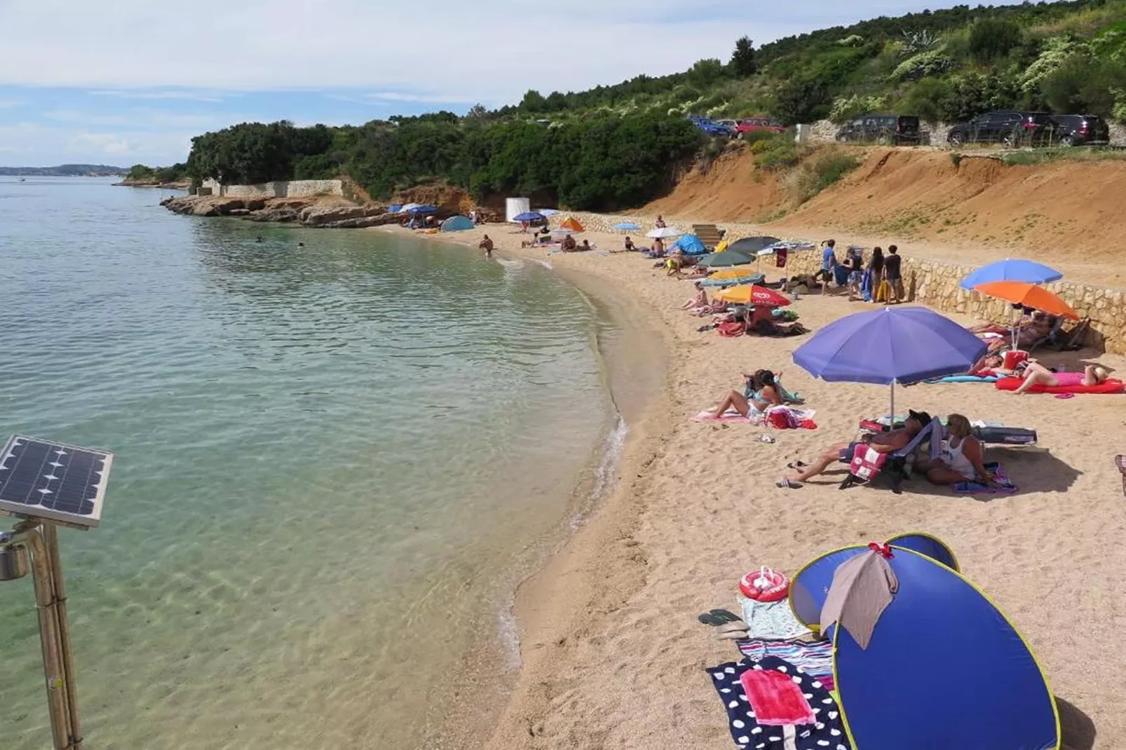 Rab Diving Mirko - One Bedroom Apartment with Sea View (4) - Outdoor