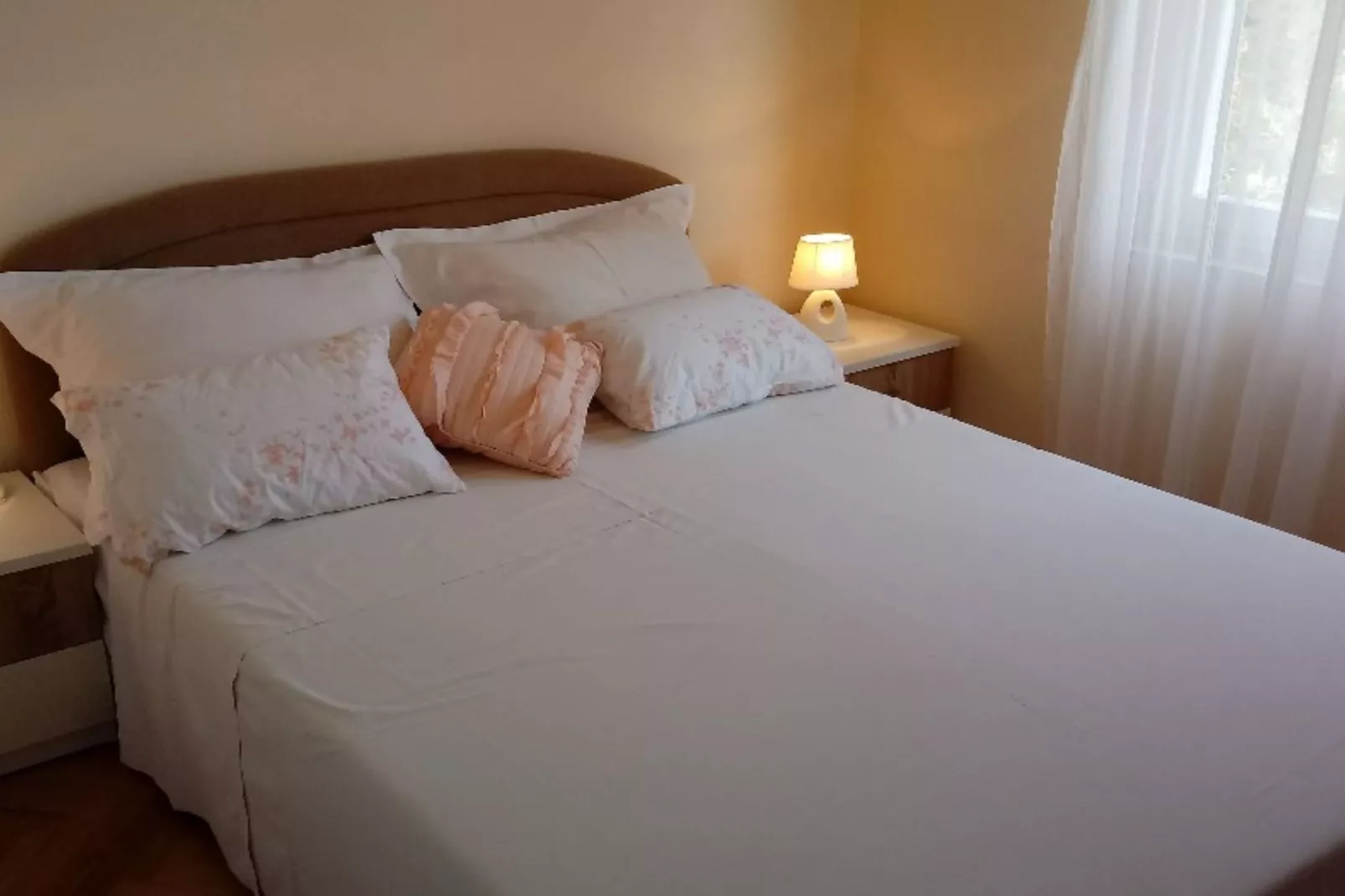 Apartments Jaman Dalmatica Čiovo - Two Bedroom Apartment with Sea View and Balcony-Bedroom