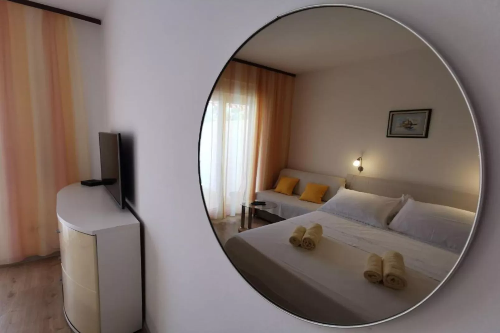 Apartments Jaman Dalmatica Čiovo - One Bedroom Apartment with Sea View and Terrace-Bedroom