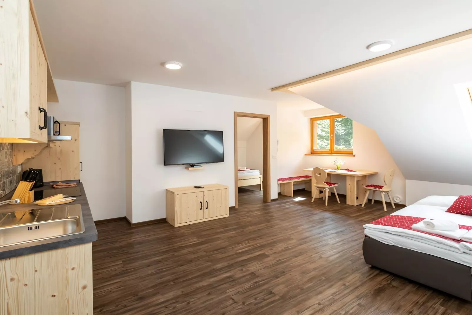 The Woodland Nook Apartments Bohinj - One Bedroom Apartment (owner E)-Kitchen