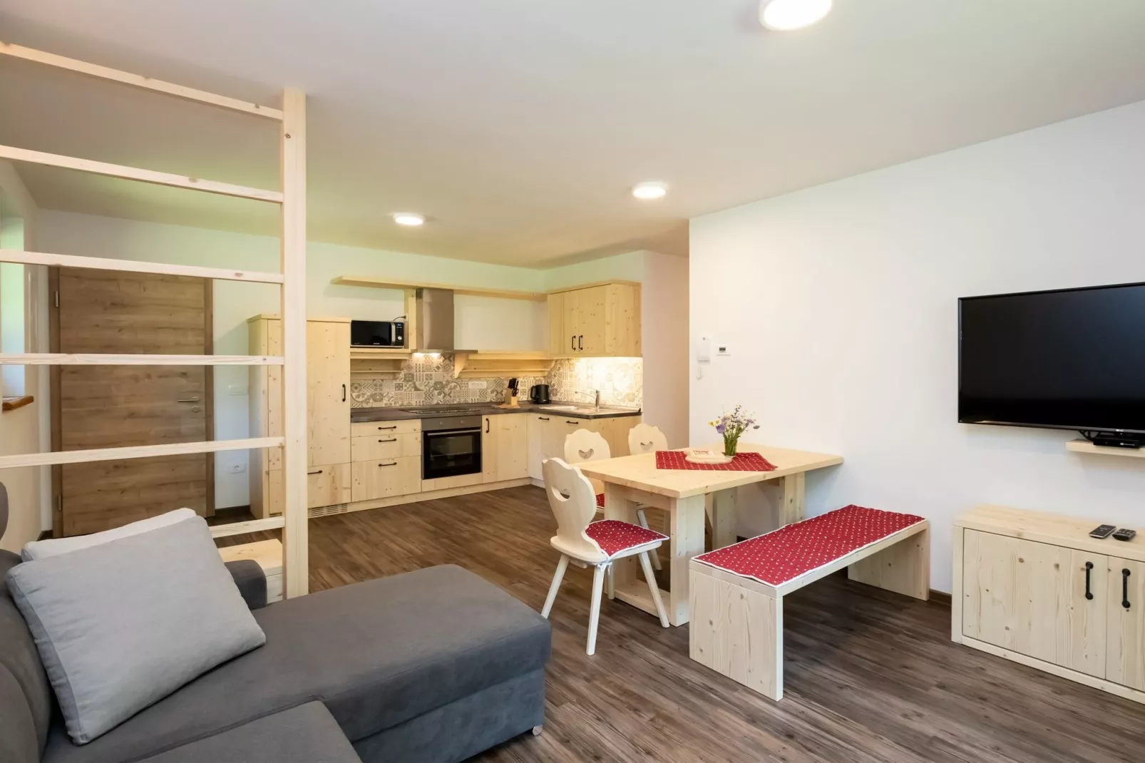 The Woodland Nook Apartments Bohinj - Classic Two Bedroom Apartment with Balcony (owner C)-Kitchen