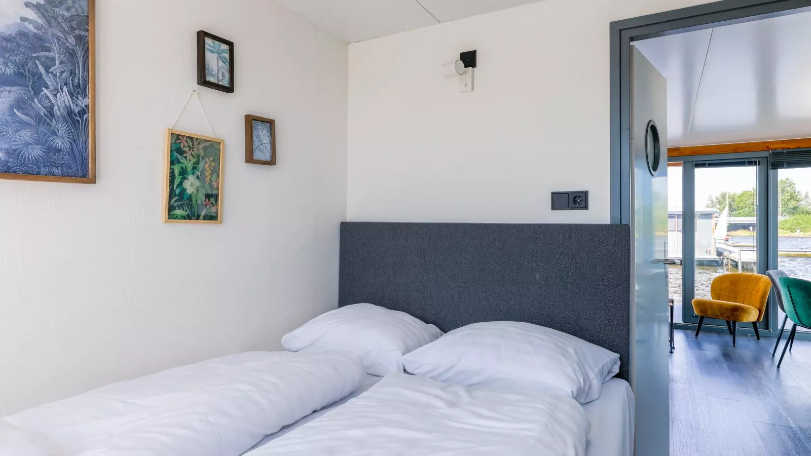 Tiny houseboat Uitgeest I-Schlafzimmer