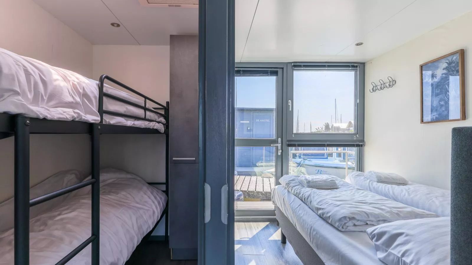 Tiny houseboat Uitgeest I-Schlafzimmer