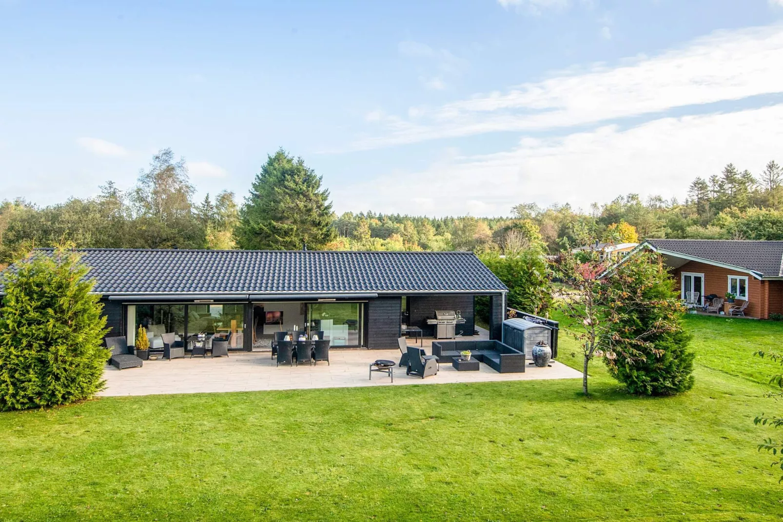 5 Sterne Ferienhaus in Silkeborg-Im Freien