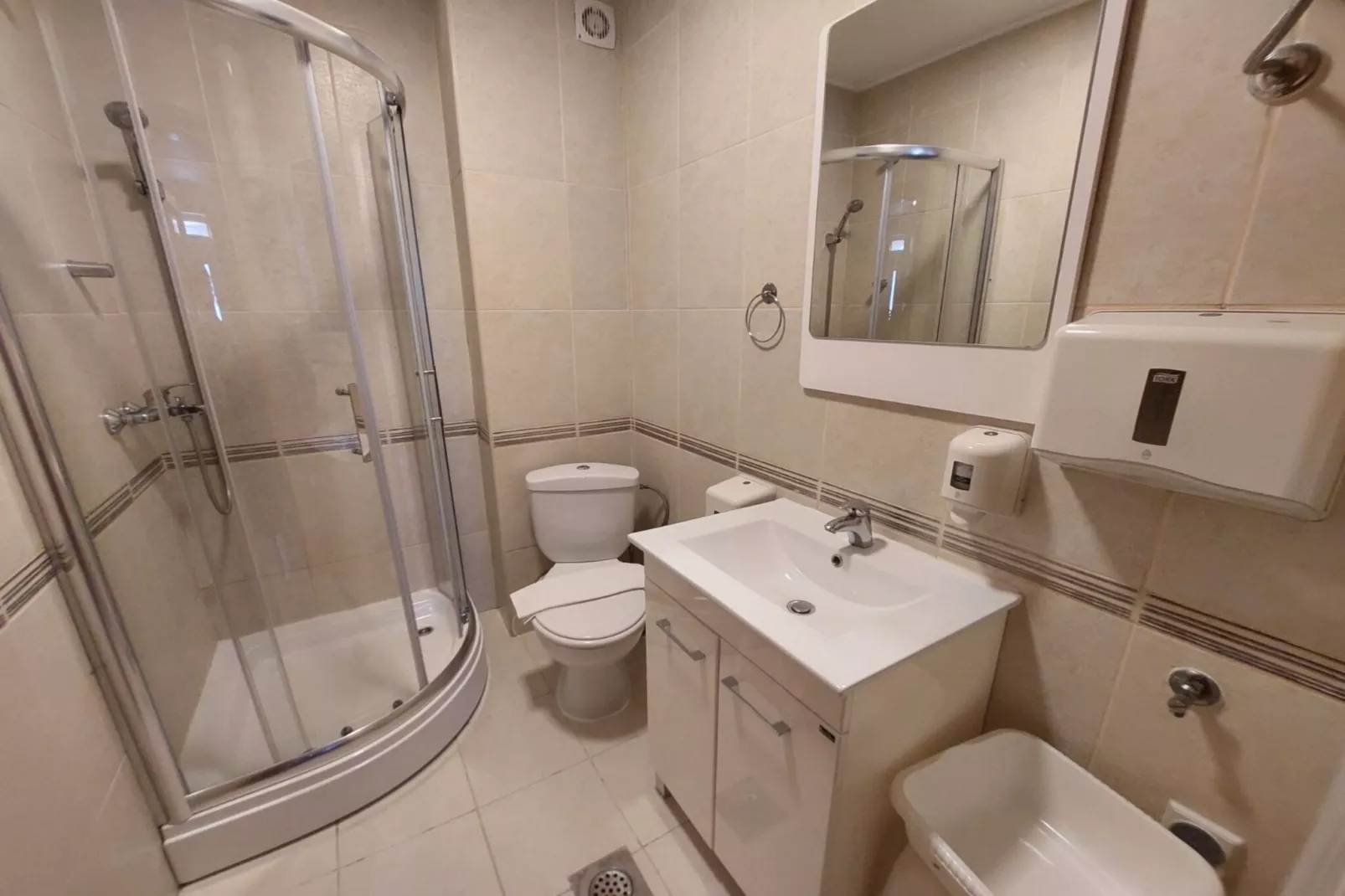 Villa Apartments Kumbor President - One Bedroom Apartment With Sea View (Luna)-Bathroom