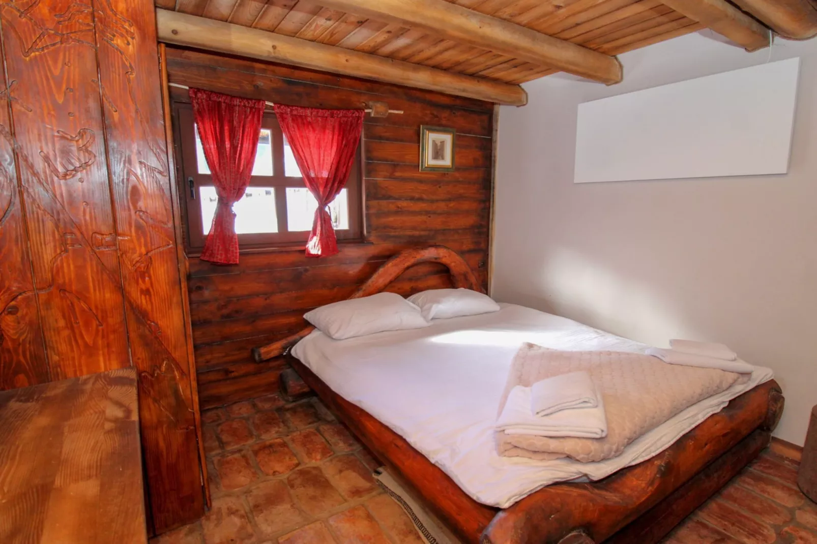 Ethno Village Dolina Mira - Two Bedroom Holiday Home (Trebević)-Bedroom