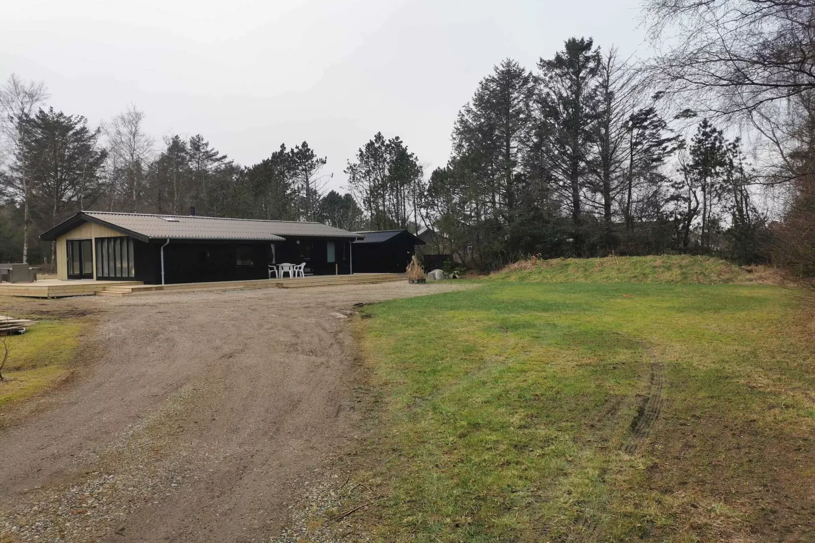 5 Sterne Ferienhaus in Jerup-Im Freien