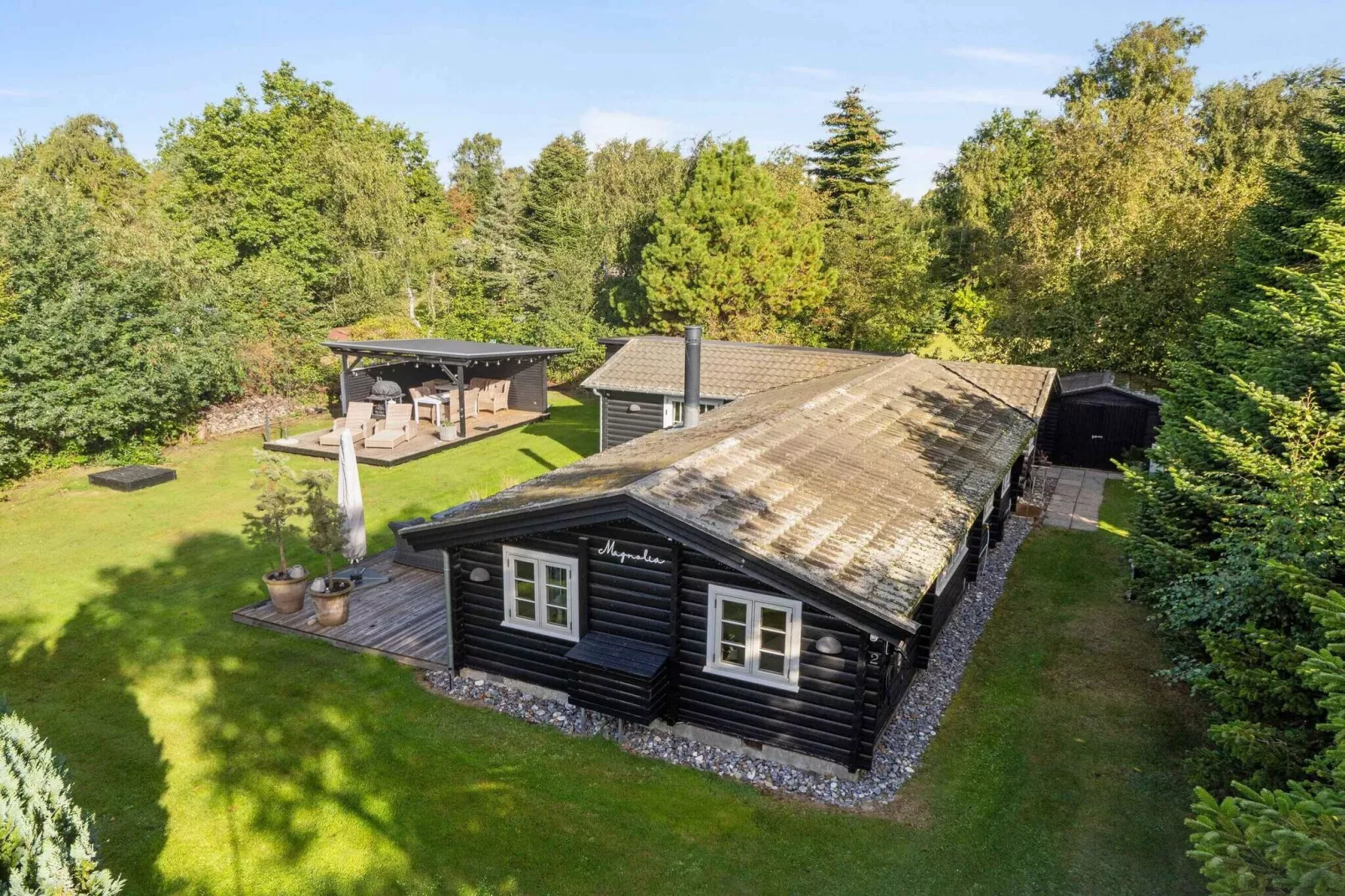 5 Sterne Ferienhaus in Væggerløse-Im Freien