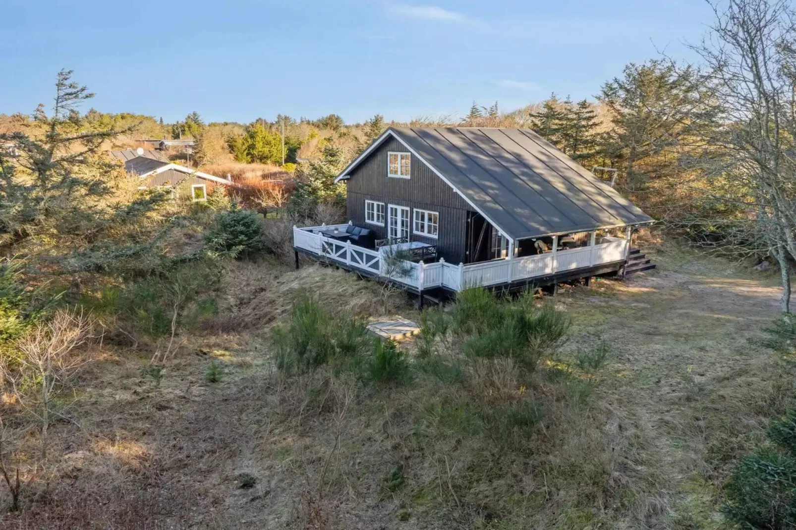5 Sterne Ferienhaus in Blokhus-Im Freien