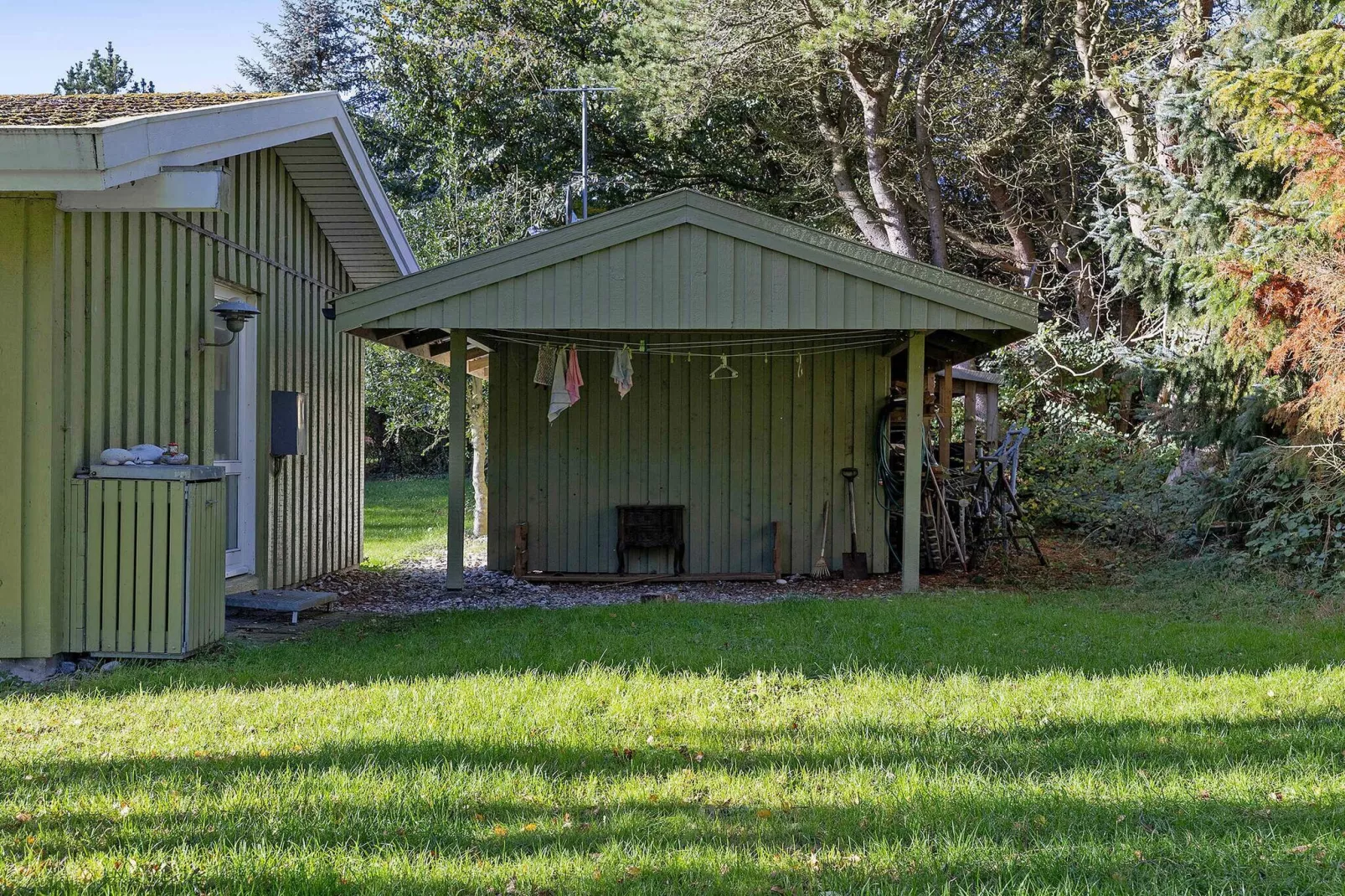 5 Sterne Ferienhaus in Tranekær-Im Freien