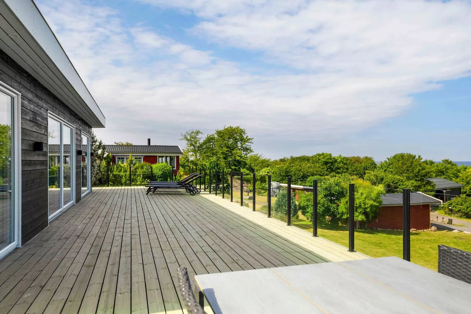 5 Sterne Ferienhaus in Allinge-Im Freien