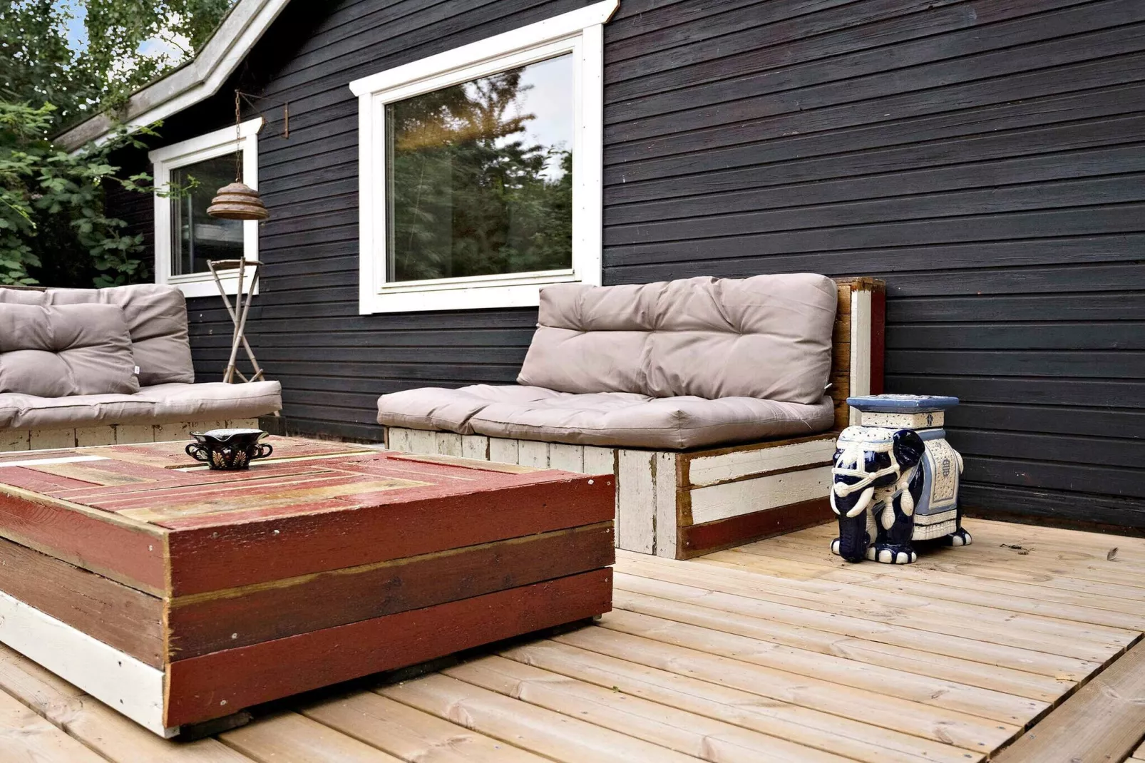 5 Sterne Ferienhaus in Allinge-Im Freien