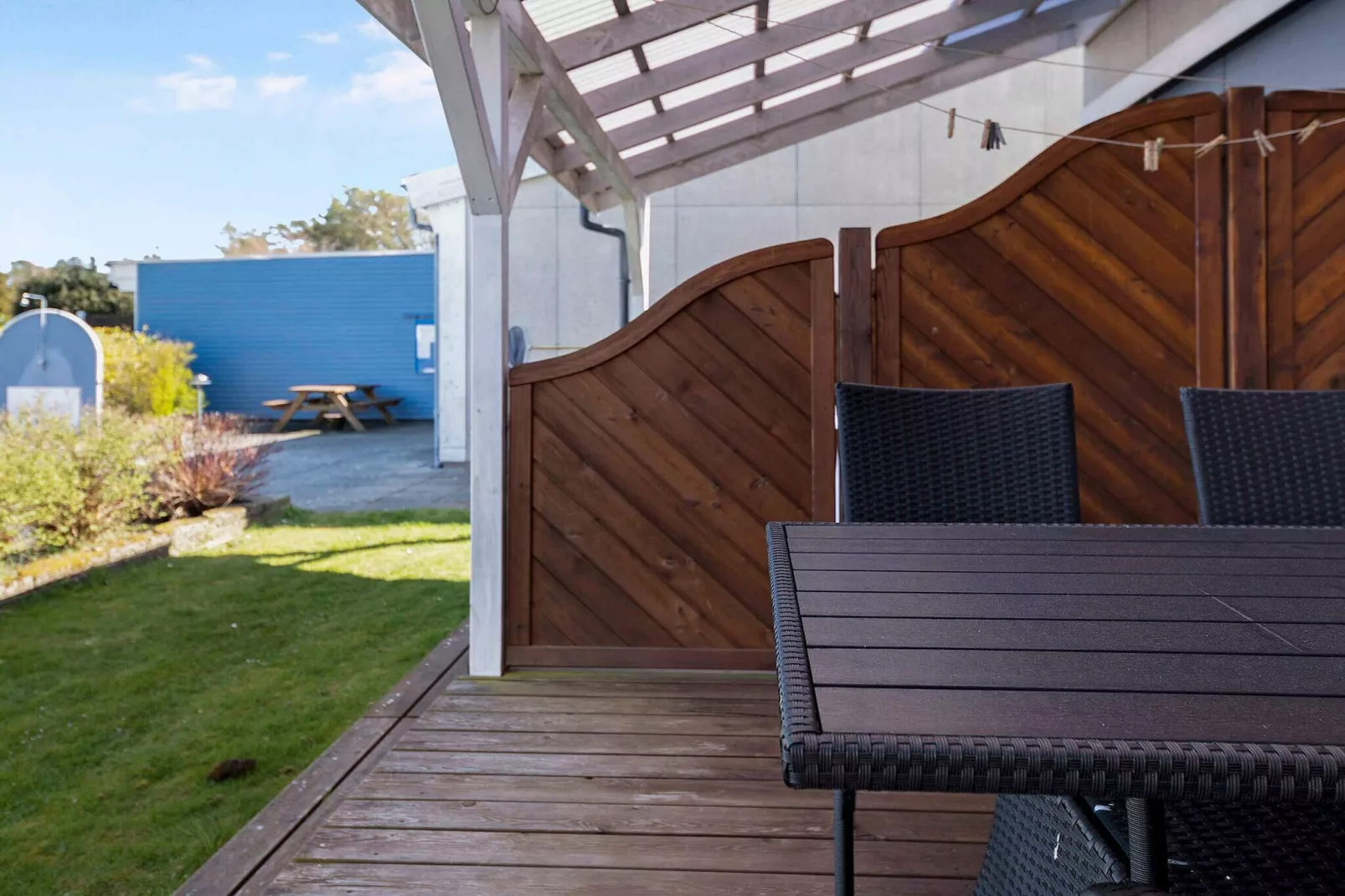 5 Sterne Ferienhaus in Nexø-Im Freien