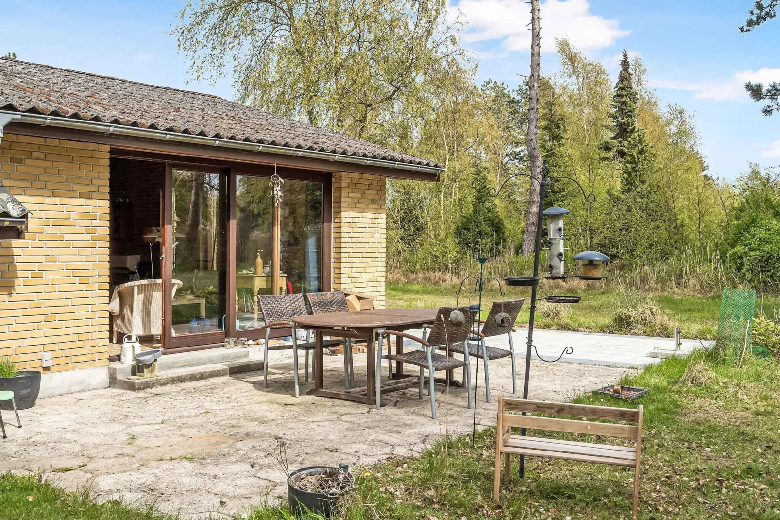 5 Sterne Ferienhaus in Rødby-Im Freien