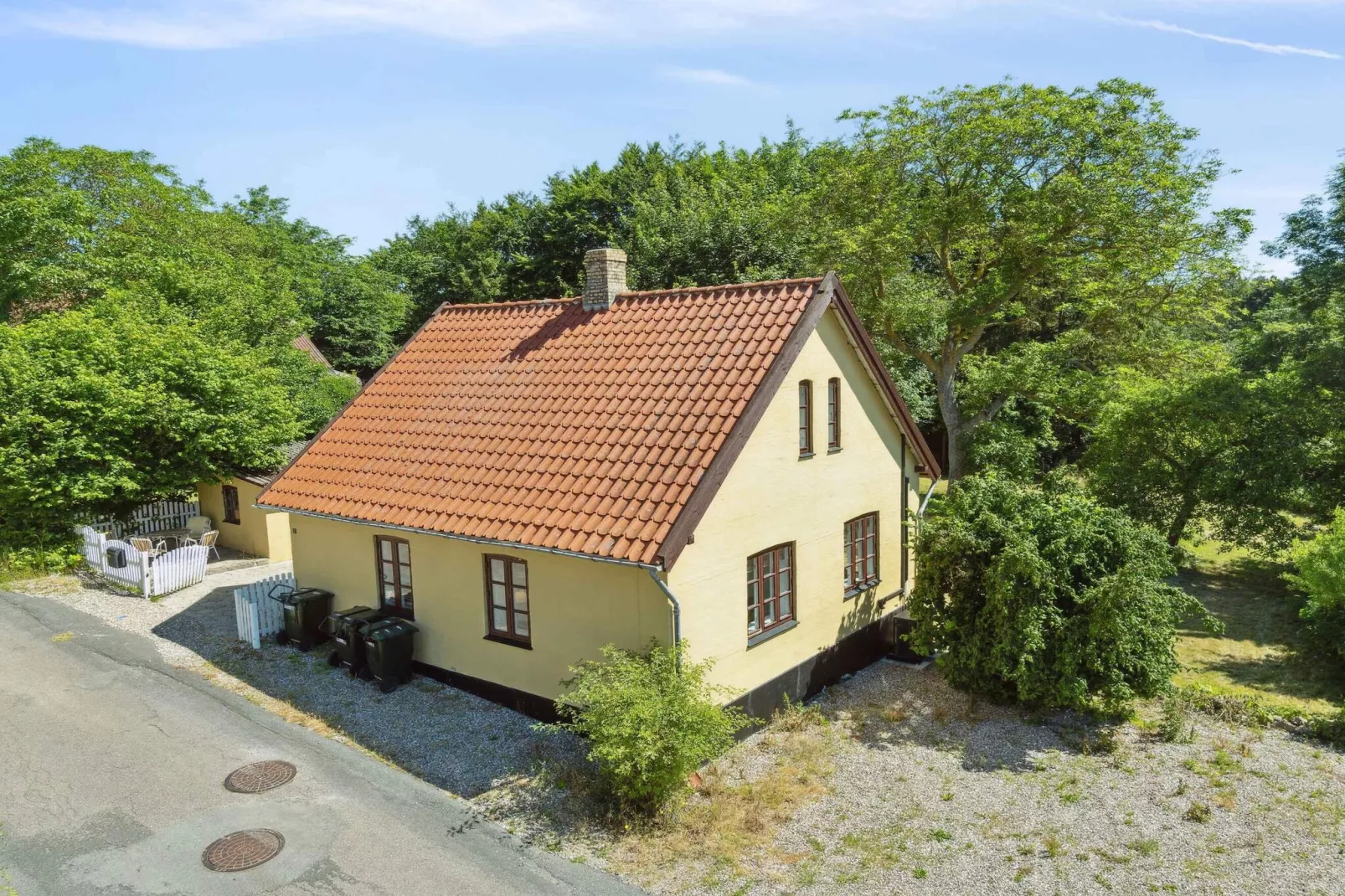 5 Sterne Ferienhaus in Tranekær-Im Freien