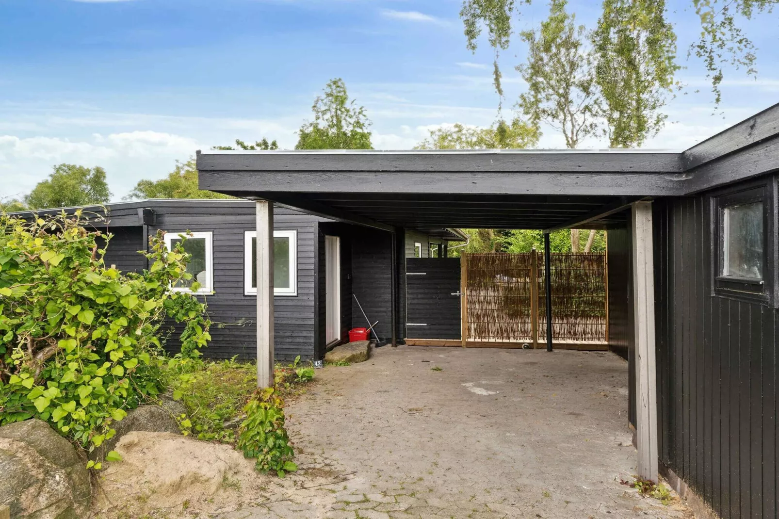 5 Sterne Ferienhaus in Strøby-Im Freien