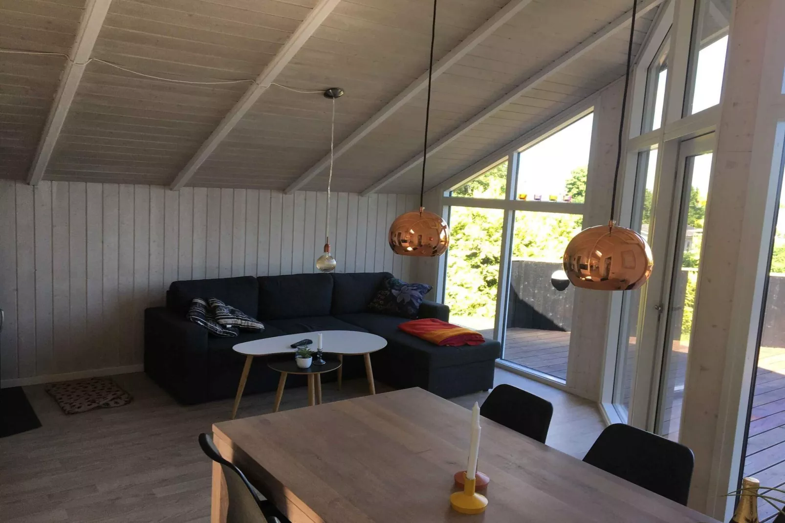 5 Sterne Ferienhaus in Sjølund-Innenbereich