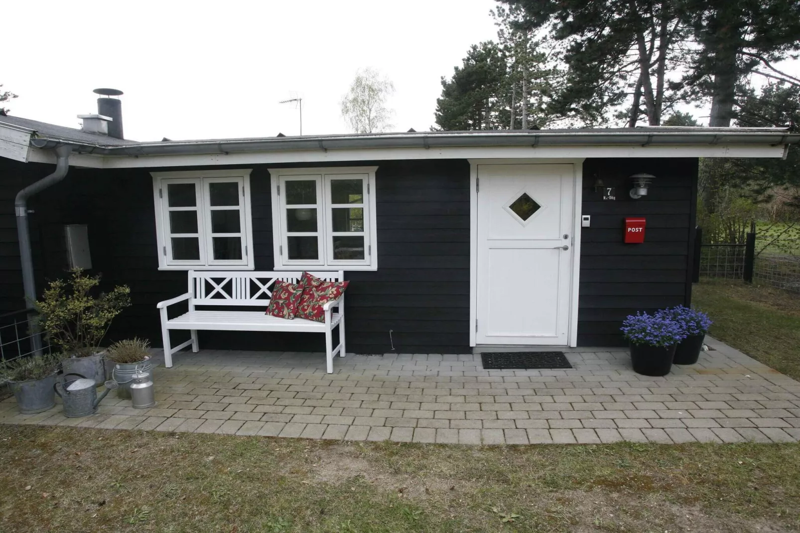 5 Sterne Ferienhaus in Nykøbing Sj-Im Freien