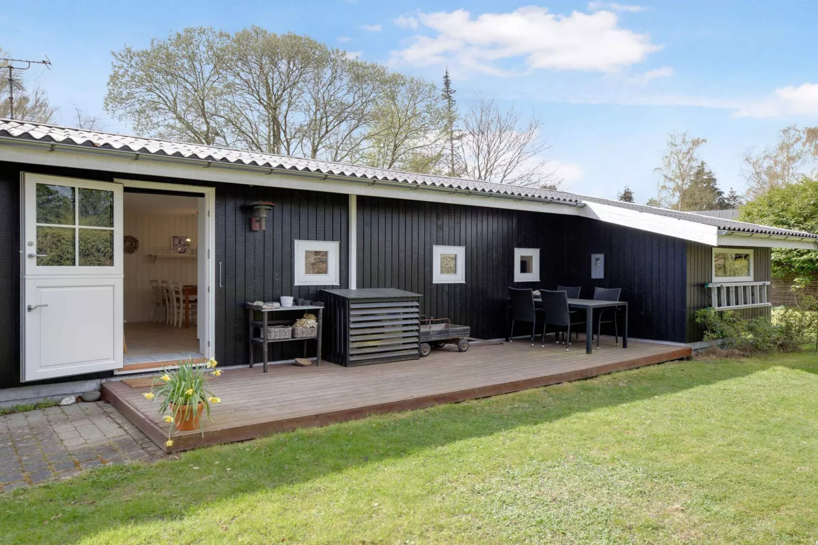 5 Sterne Ferienhaus in Hornbæk-Im Freien