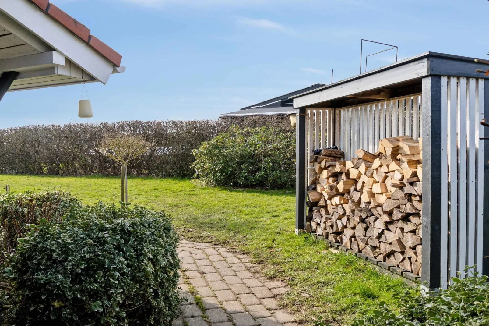 5 Sterne Ferienhaus in Rønde-Im Freien