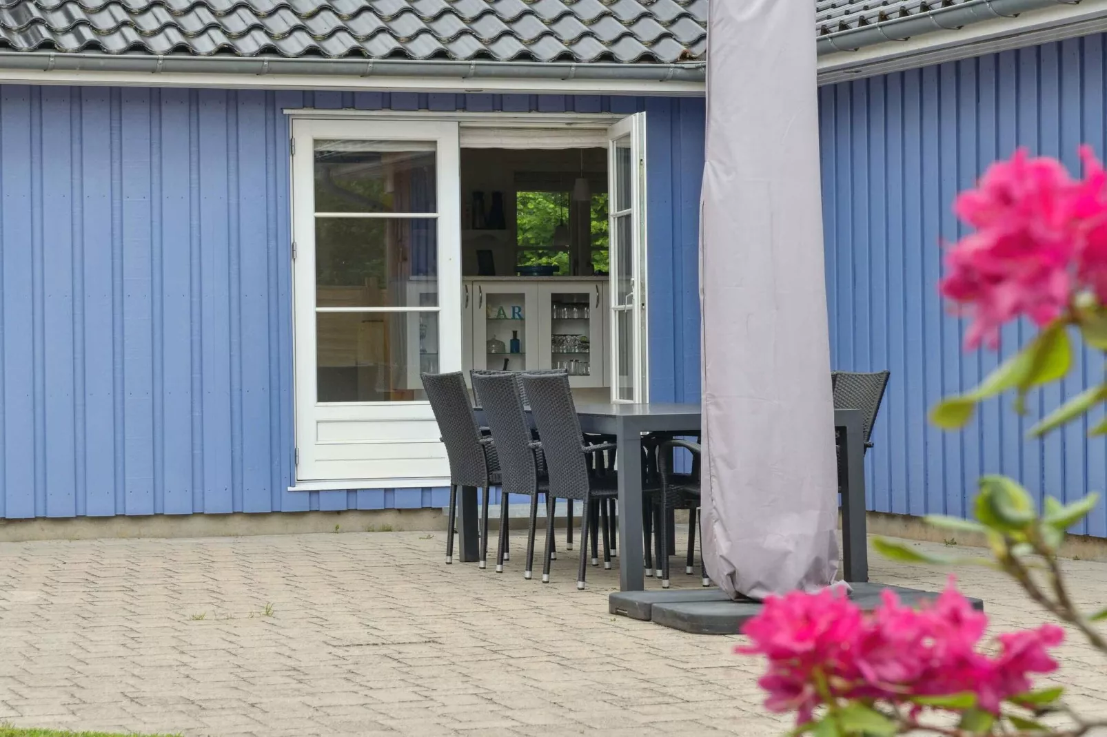 5 Sterne Ferienhaus in Nykøbing Sj-Im Freien