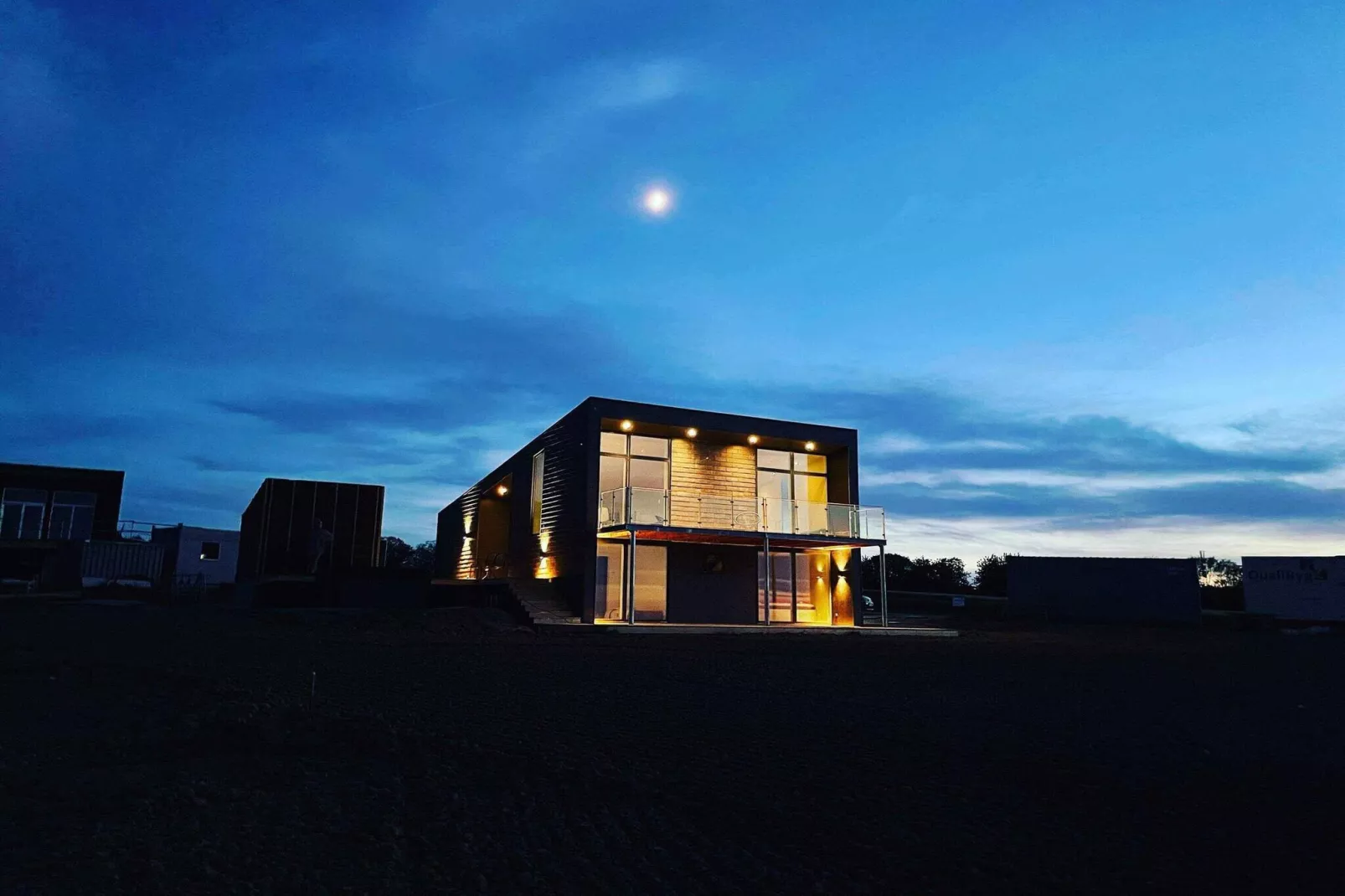 5 Sterne Ferienhaus in Svaneke-Im Freien