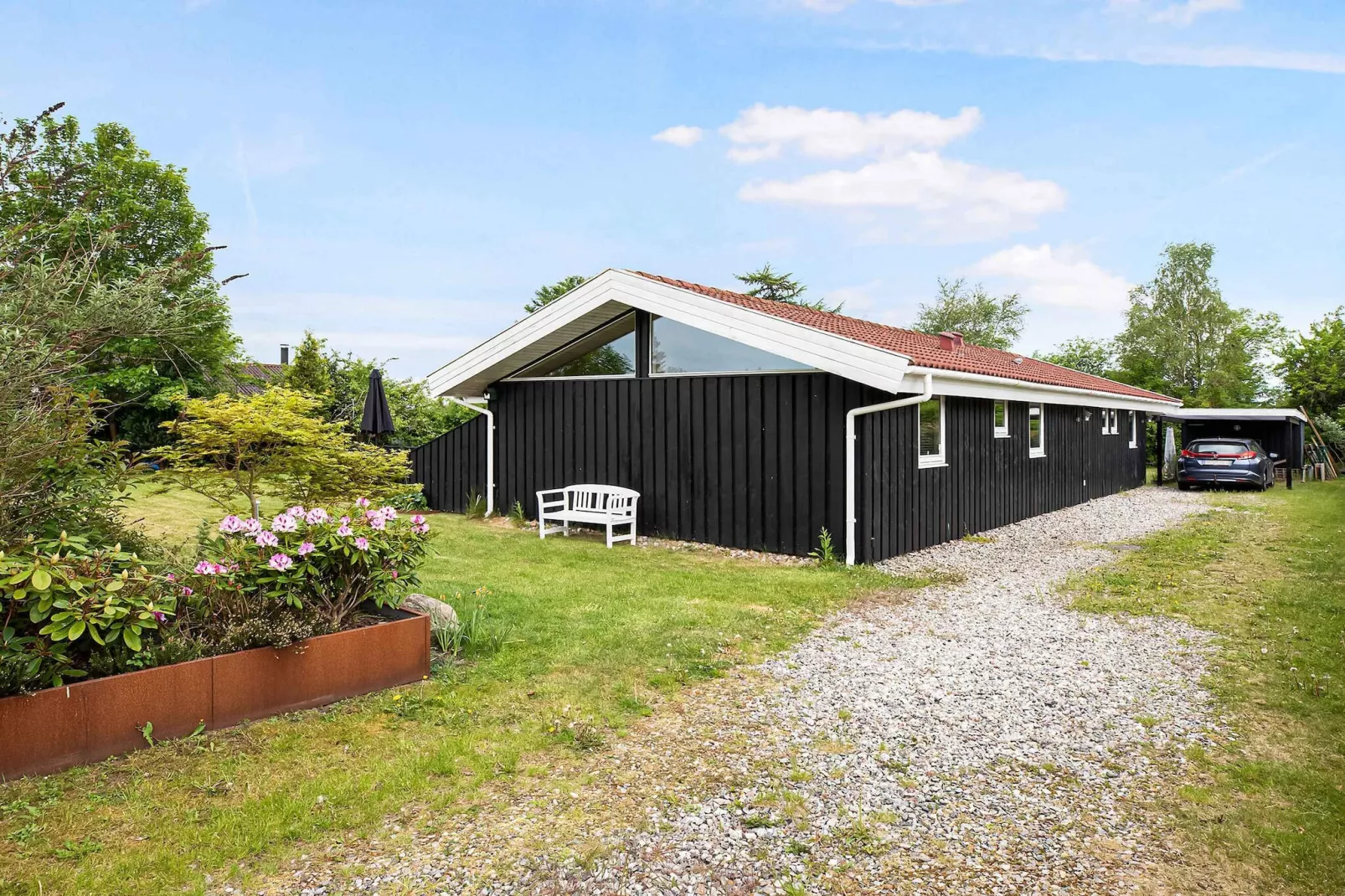 5 Sterne Ferienhaus in Græsted-Im Freien