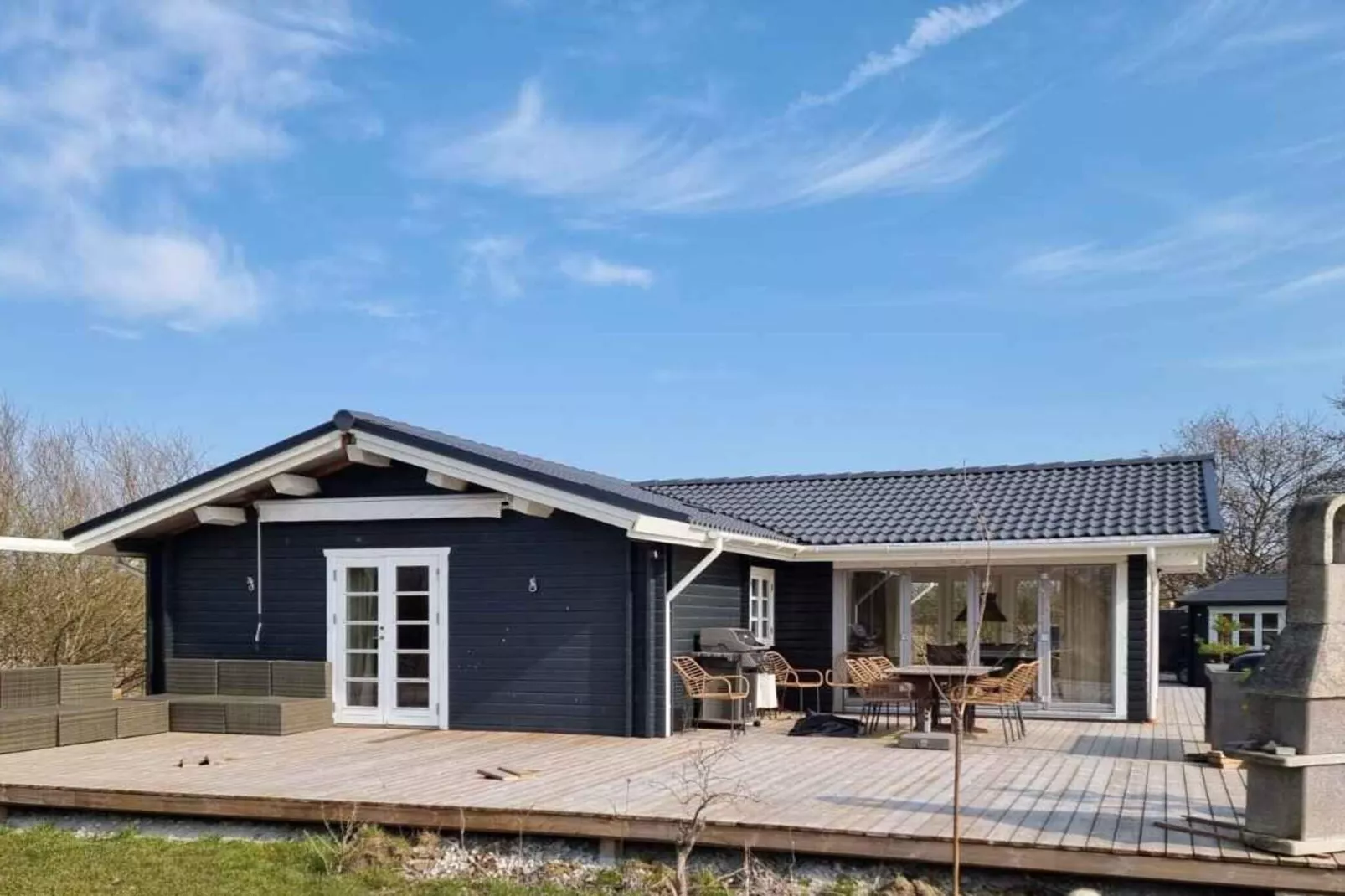 4 Sterne Ferienhaus in Idestrup-Im Freien