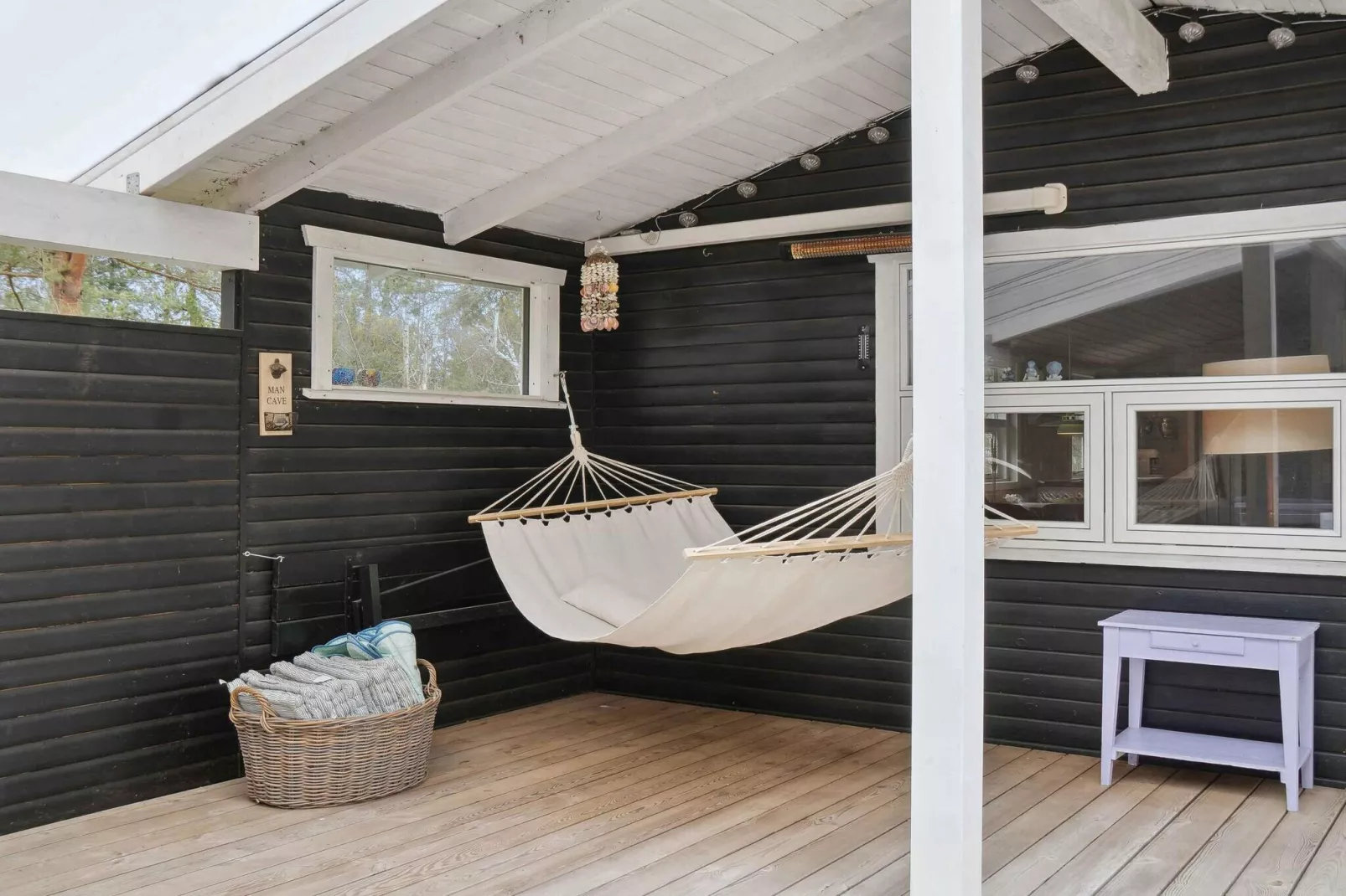 5 Sterne Ferienhaus in Nykøbing Sj-Im Freien