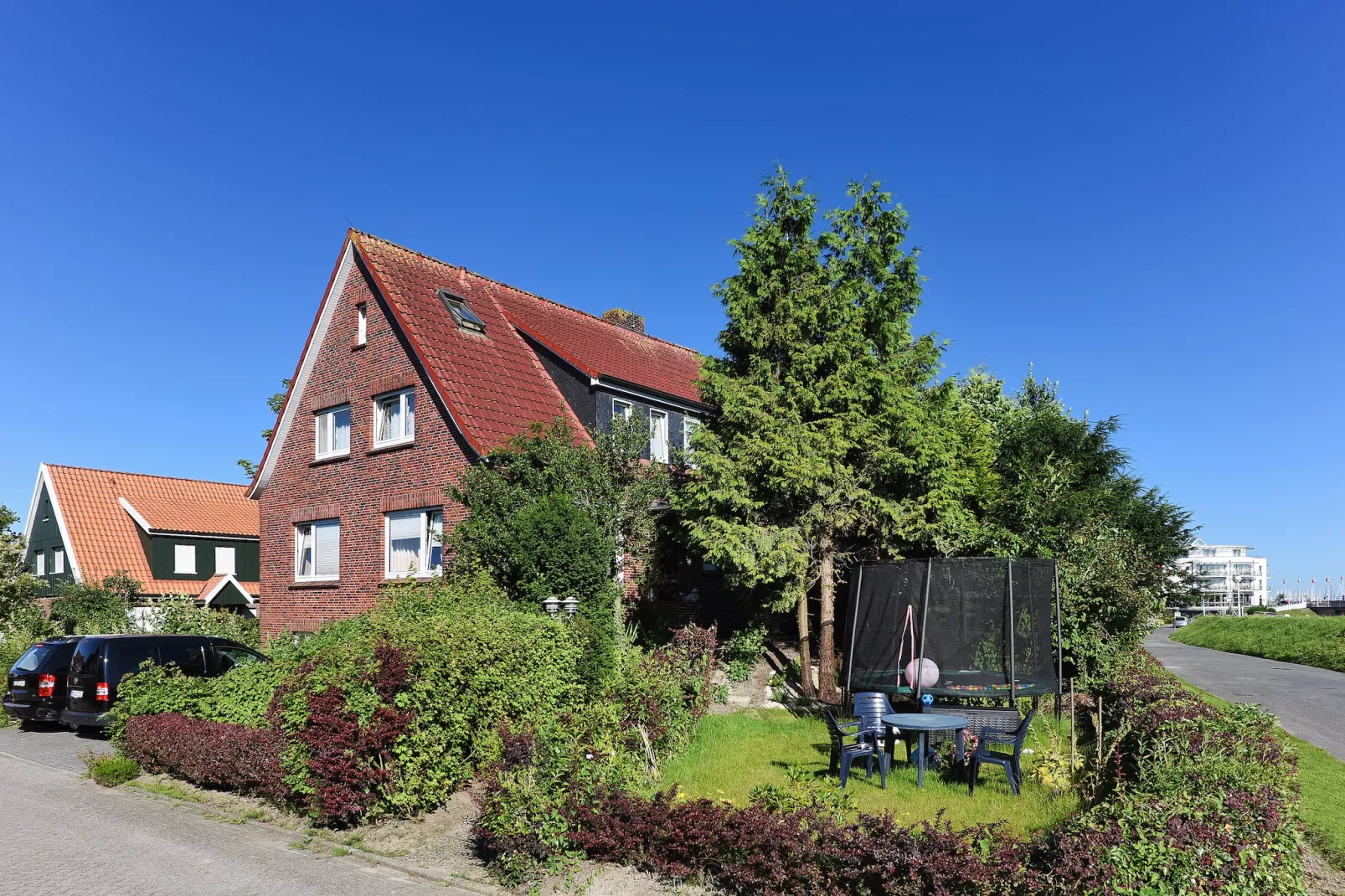 Haus am Kajedeich Krabbe-Außenbereich Sommer