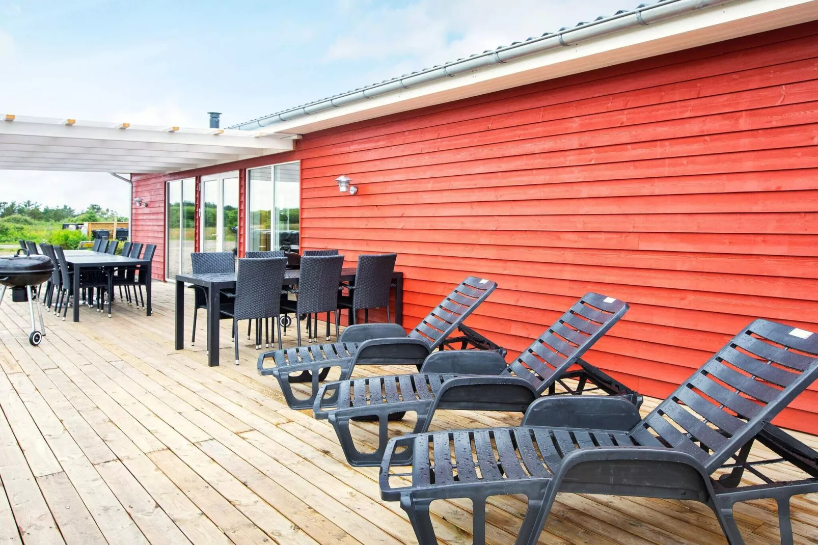 18 Personen Ferienhaus in Løkken-Aussicht