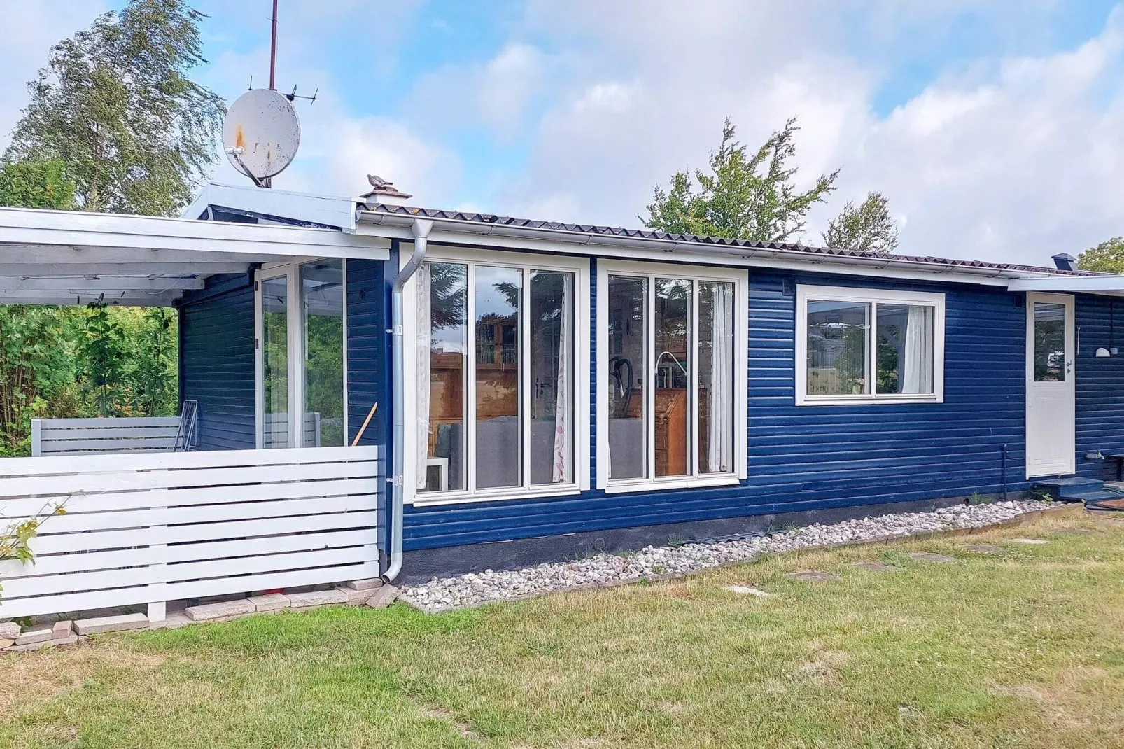 5 Personen Ferienhaus in Karrebæksminde-By Traum-Außenbereich