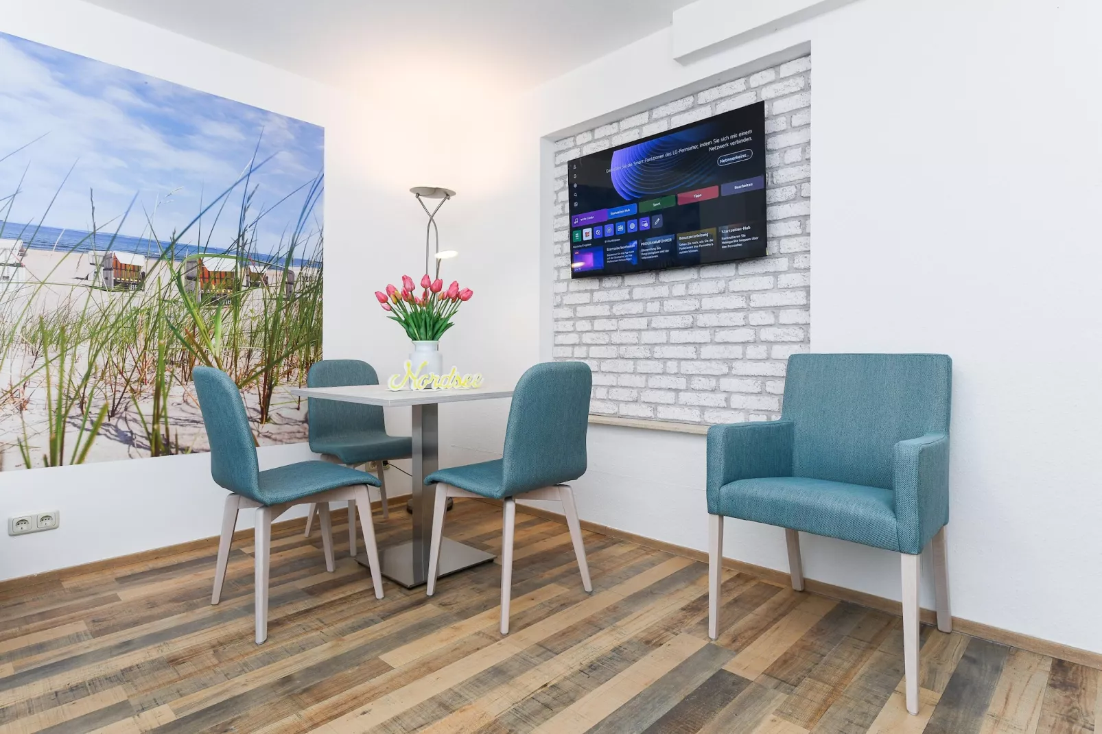 Haus Strandkorb 6-Living room