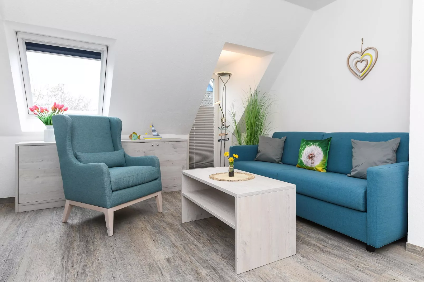 Haus Strandkorb 3-Wohnzimmer