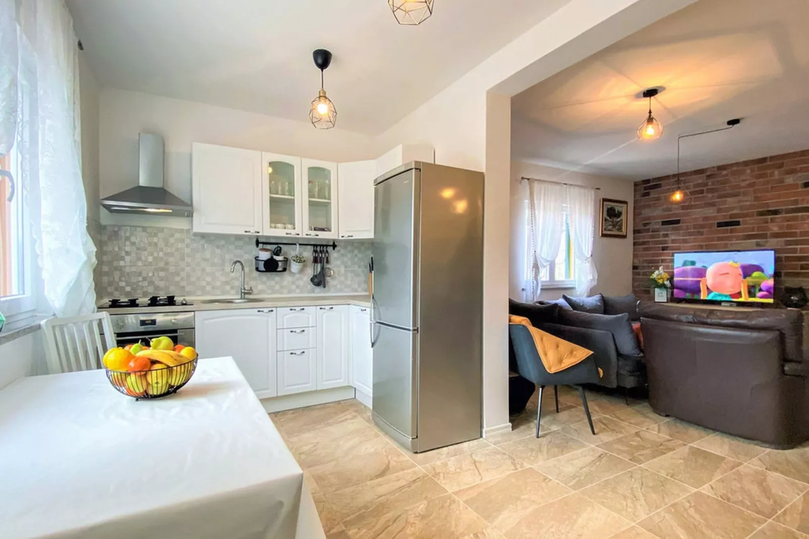 Villa Vinka - Three Bedroom Villa with Swimming Pool-Cuisine