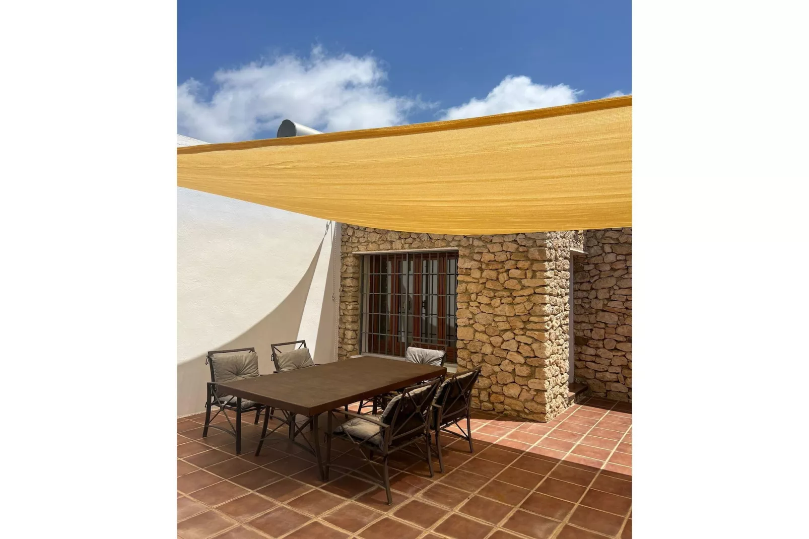 CT 354 AL - Faro's Casa Piedra - Agua Amarga - Cabo de Gata-Terrasse/Balkon