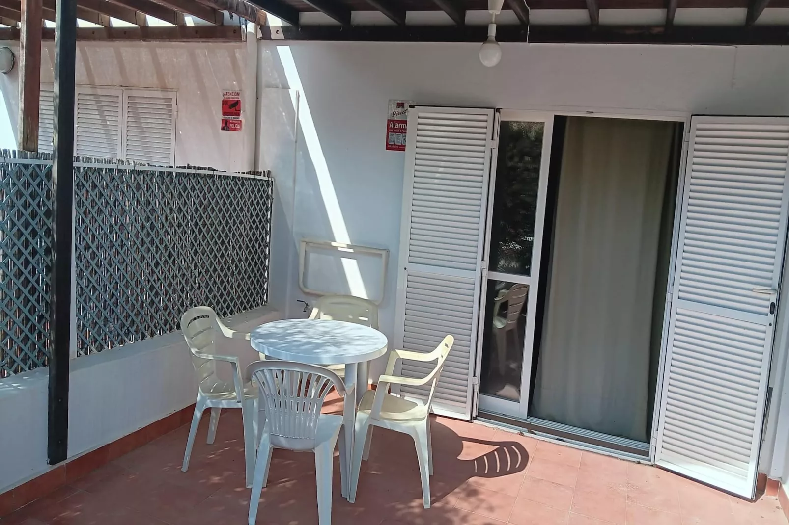 CT 384 AL - Faro's Vera Playa - Naturaworld Apartment-Terrasse/Balkon