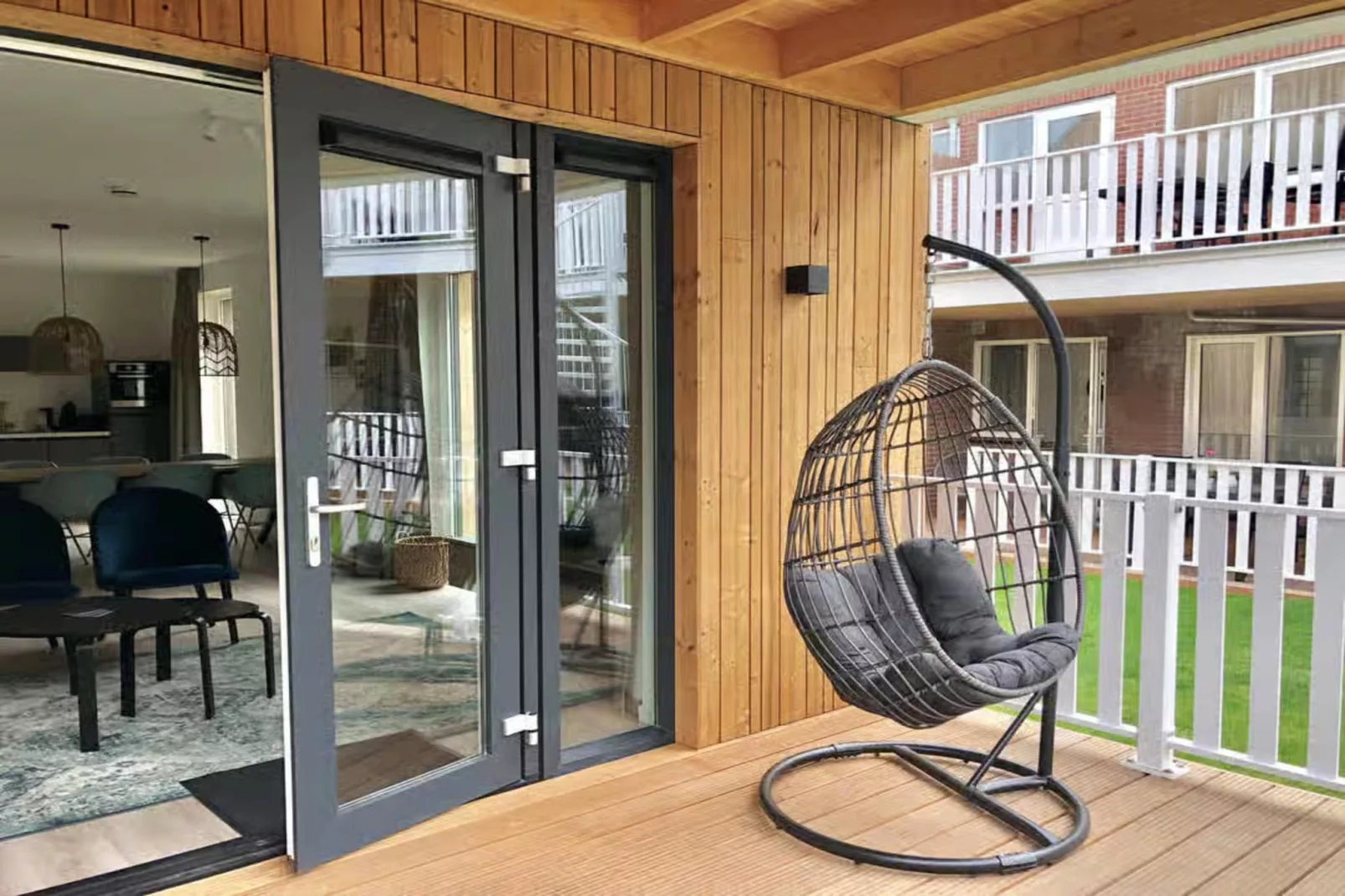 Plein 40 Lodge 8 - Terrasse/Balkon