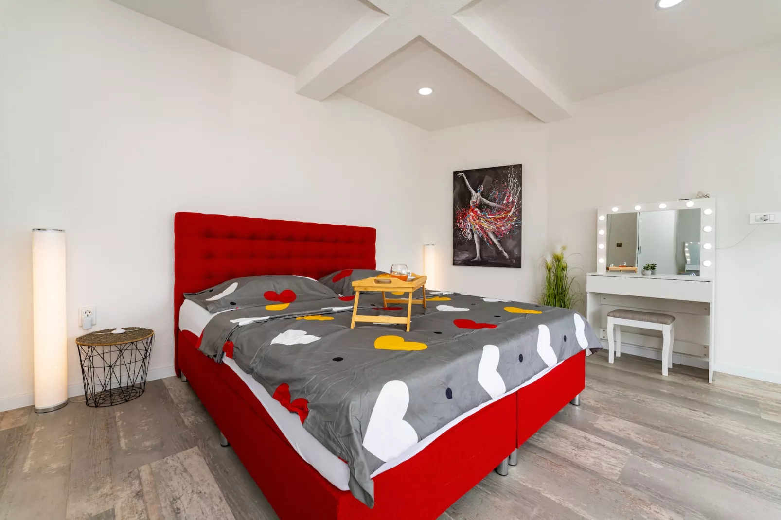 Sea view penthouse Nikita-Schlafzimmer