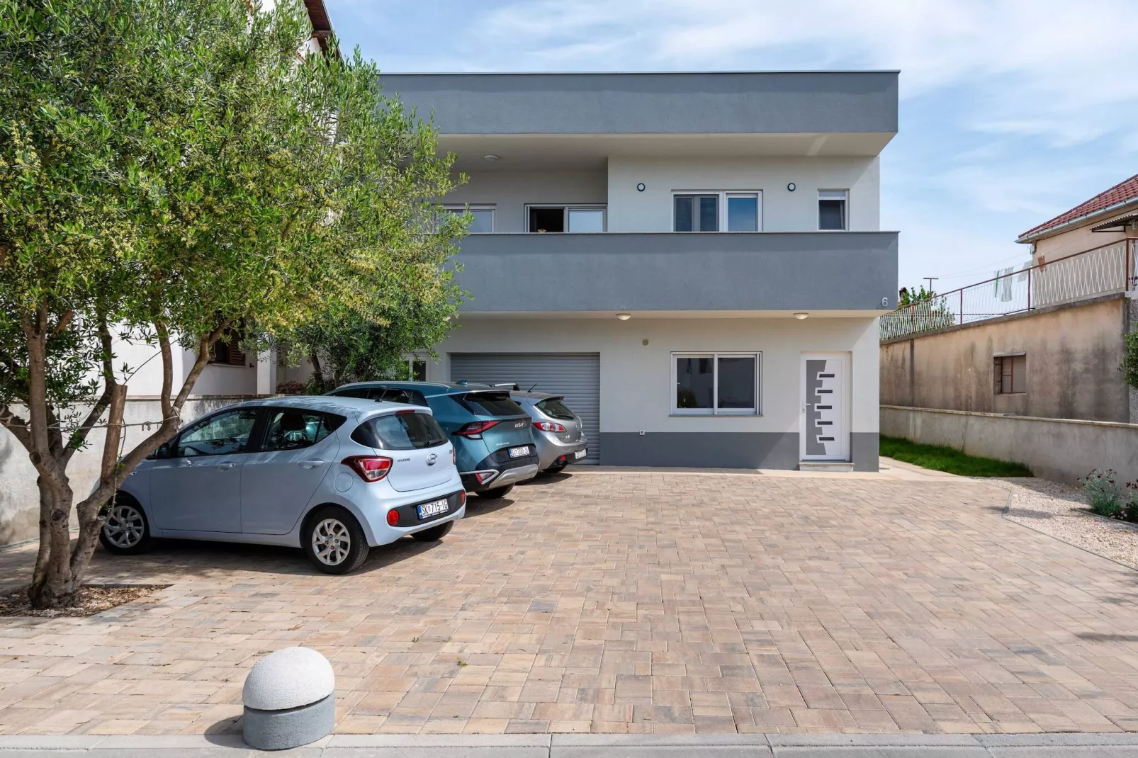 Studio apartment Blagdan-Außenbereich Sommer