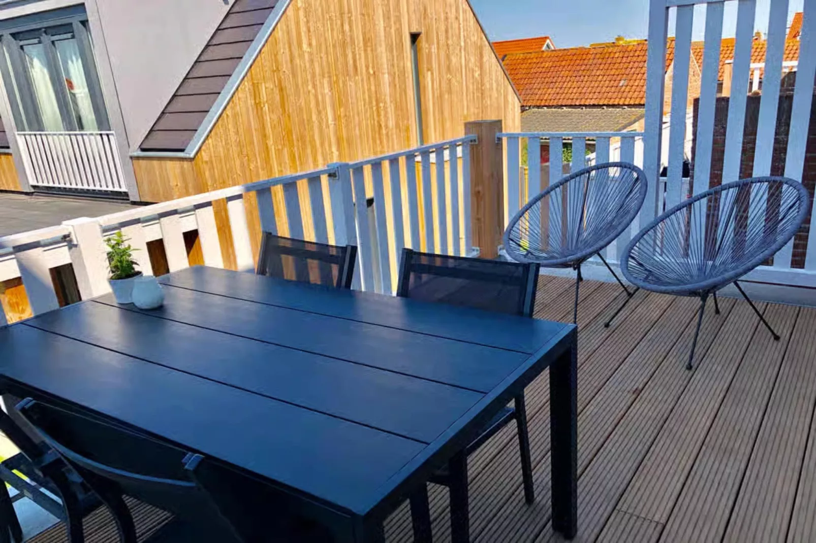 Plein 40 Lodge 19-Terrasse / balcon