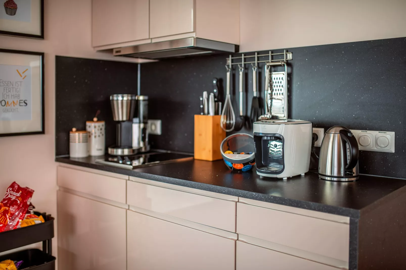 Hausboot am Bärwalder See-Cuisine