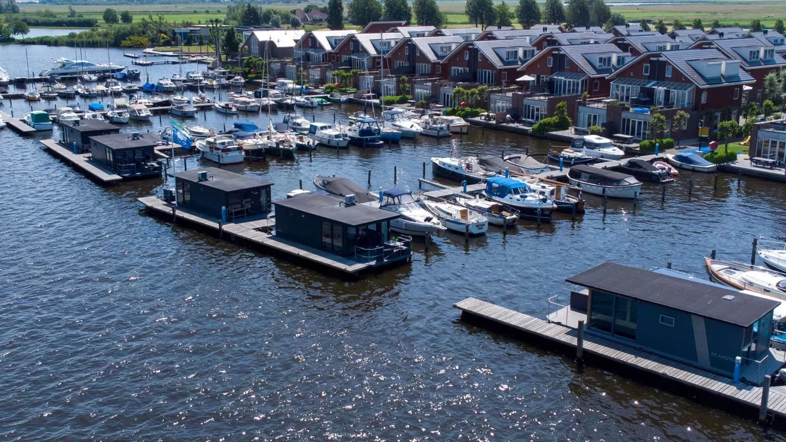 Tiny houseboat Uitgeest I-Gebiete Sommer 1 km
