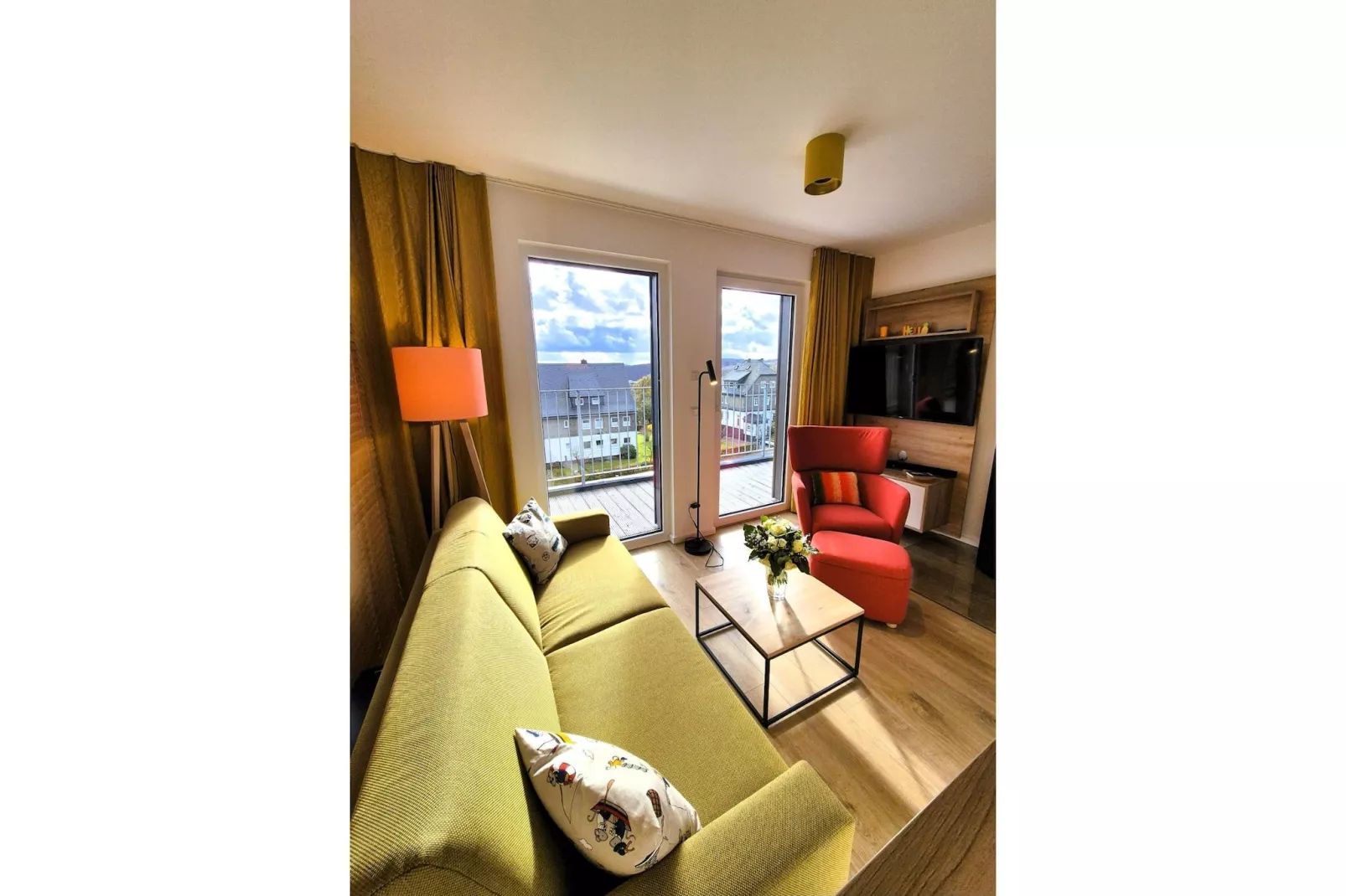 NEW ADD 1 SZ/4 P- Winterberg Appartement 21141 Penthouse-Wohnzimmer