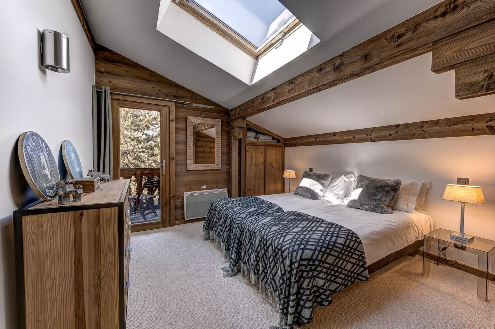 Sauberands-Schlafzimmer