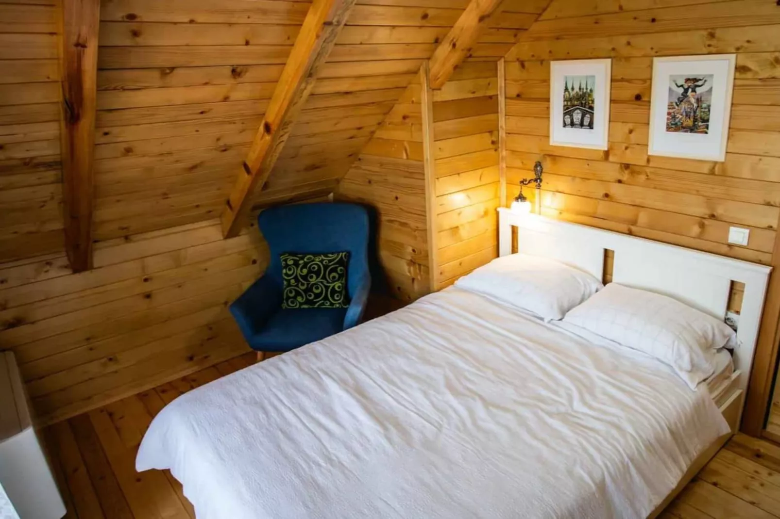 Wooden House Vučedol - Four bedroom villa-Bedroom