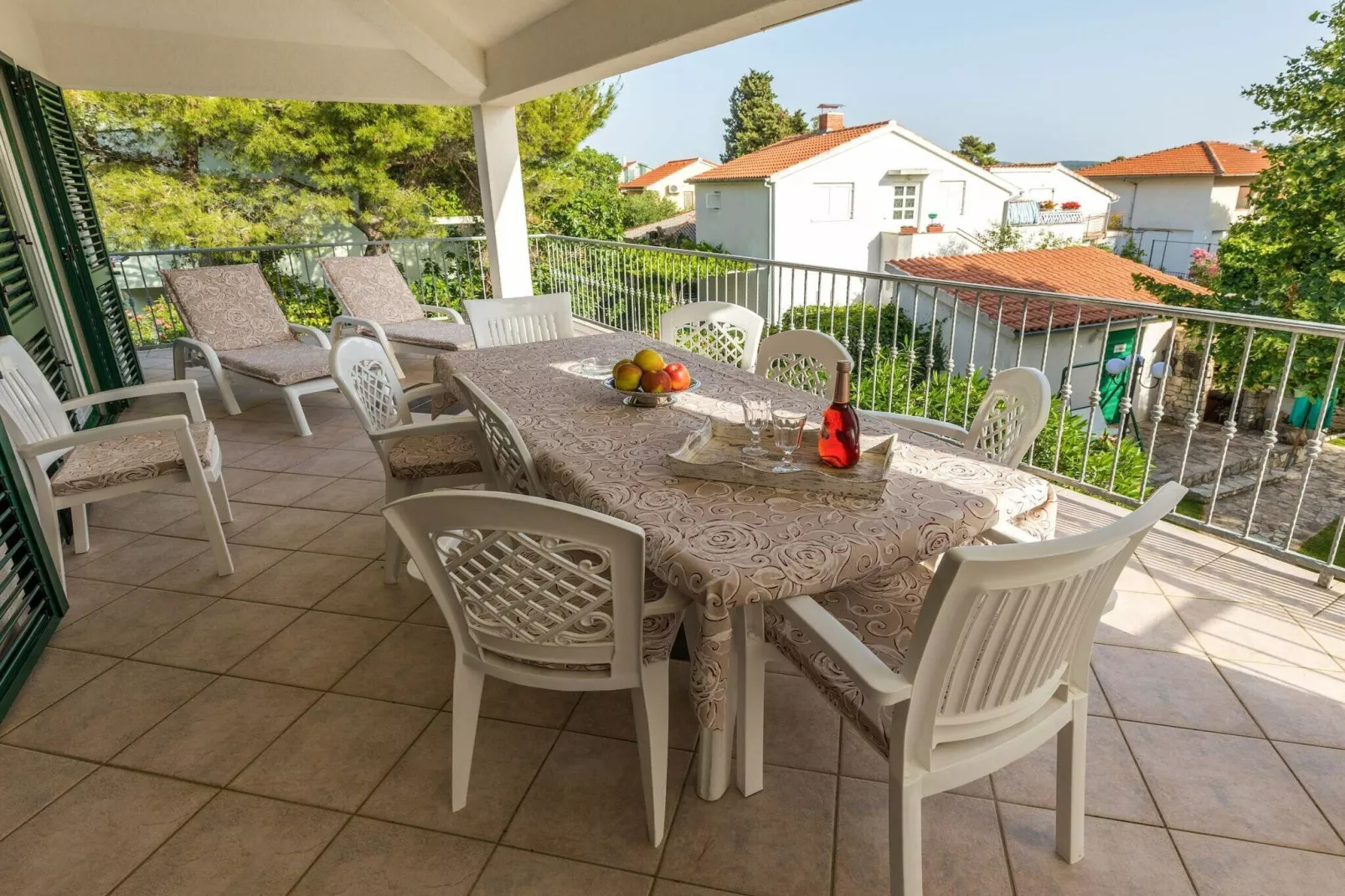 Beach apartment Jadrija-Terrace balcony
