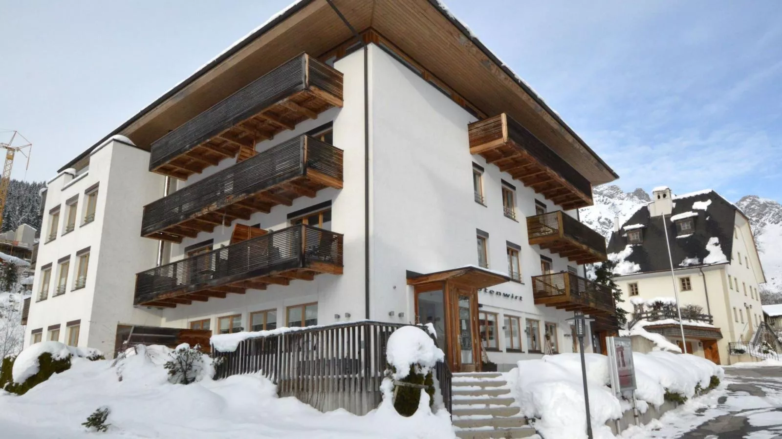 Kirchenstüberl-Außenbereich Winter